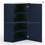 Frameless Oxford Blue 24" Wide Wall Diagonal Door - 1 Door 3 Shelves - - Image 2