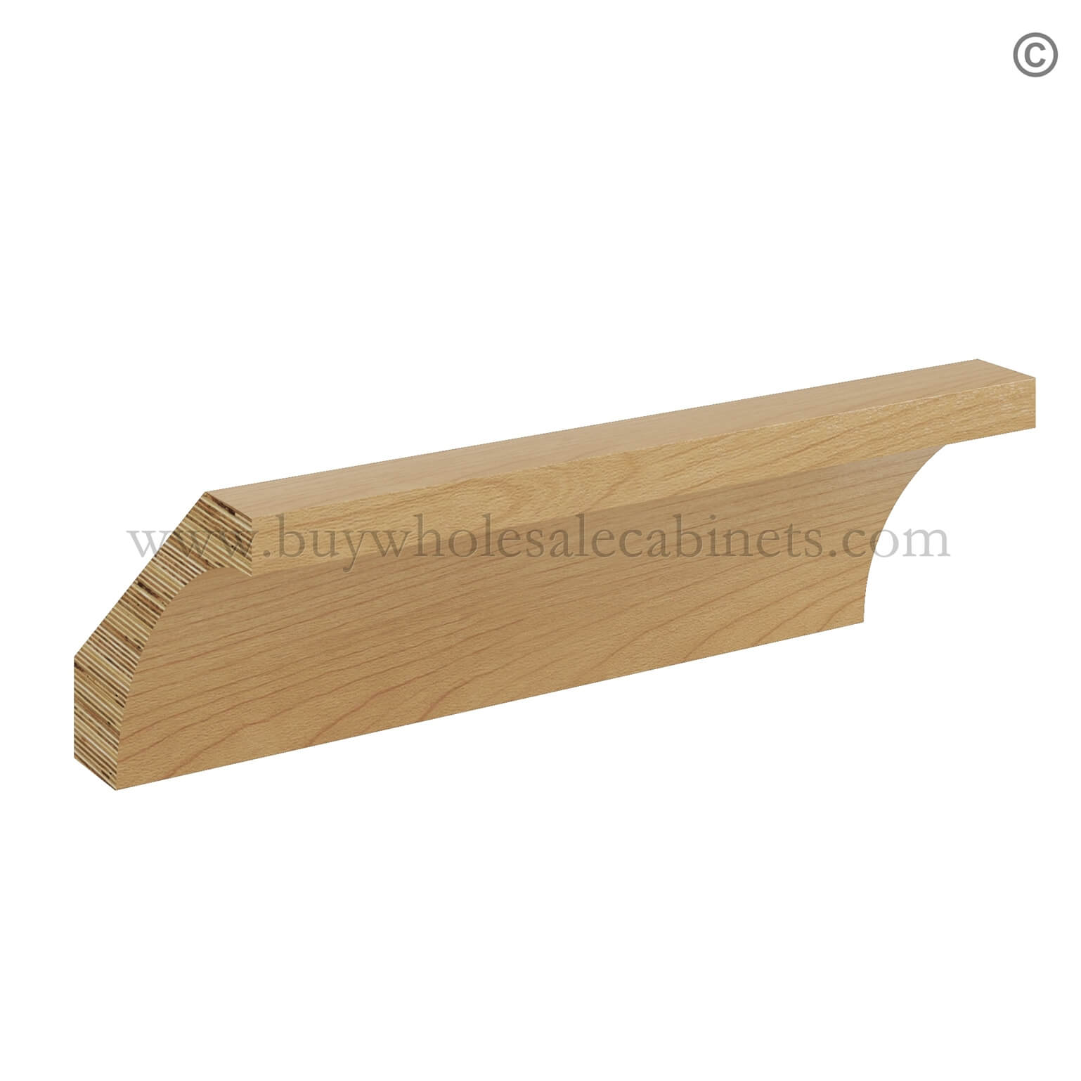 Treasure Chest Shaker Cove Crown Moulding