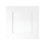 Frameless Modern White Shaker Sample Door