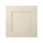 Frameless Ivory White Sample Door