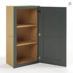Green Shaker 36" H Single Door Wall Cabinet - Image 3
