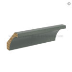 Green Shaker Cove Crown Moulding, rta cabinets