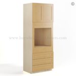 Treasure Chest Shaker 33" W Oven Pantry Cabinet - Image 2