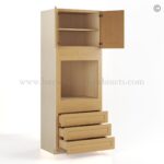Treasure Chest Shaker 33" W Oven Pantry Cabinet - Image 3