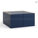 Frameless Oxford Blue Wall Small Drawers - 2 Drawers