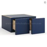 Frameless Oxford Blue Wall Small Drawers - 2 Drawers - Image 2