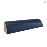 Frameless Oxford Blue Quarter Round Molding