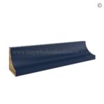 Frameless Oxford Blue Inside Corner Trim
