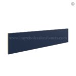 Frameless Oxford Blue Toe Kick