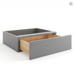 Frameless Graphite Gray Vanity Knee Drawer - Image 2