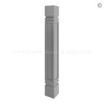 Frameless Graphite Gray Square Spool/Leg
