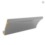 Frameless Graphite Gray Cove Crown Molding