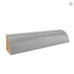 Frameless Graphite Gray Quarter Round Molding