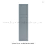 Gray Shaker Tall Decorative Door Panel