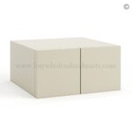 Frameless Ivory White Wall Small Drawers - 2 Drawers