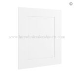 Frameless Modern White Shaker Cabinet Door Panel