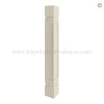 Frameless Ivory White Square Spool/Leg