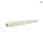 Frameless Ivory White Scribe Molding