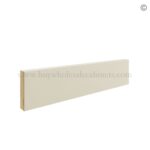 Frameless Ivory White Square Scribe Molding