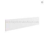 Frameless White Deco Toe Kick
