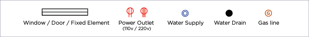 Measure Kitchen Cabinets: Buttons