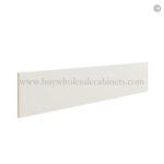 Frameless Pearl White Toe Kick