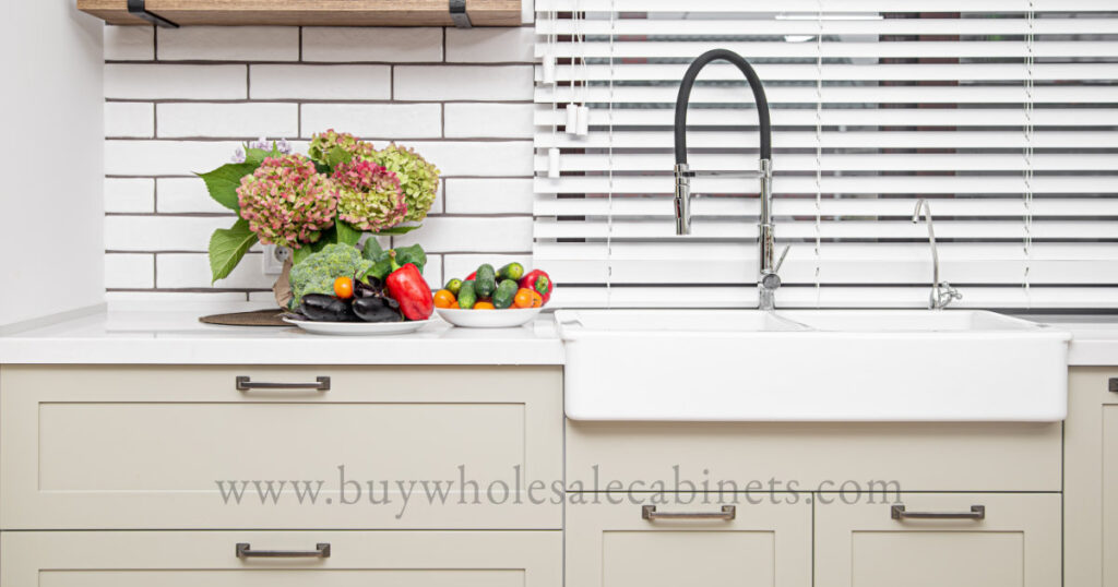 What is apron front sink