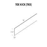 Unfinished Toe Kick