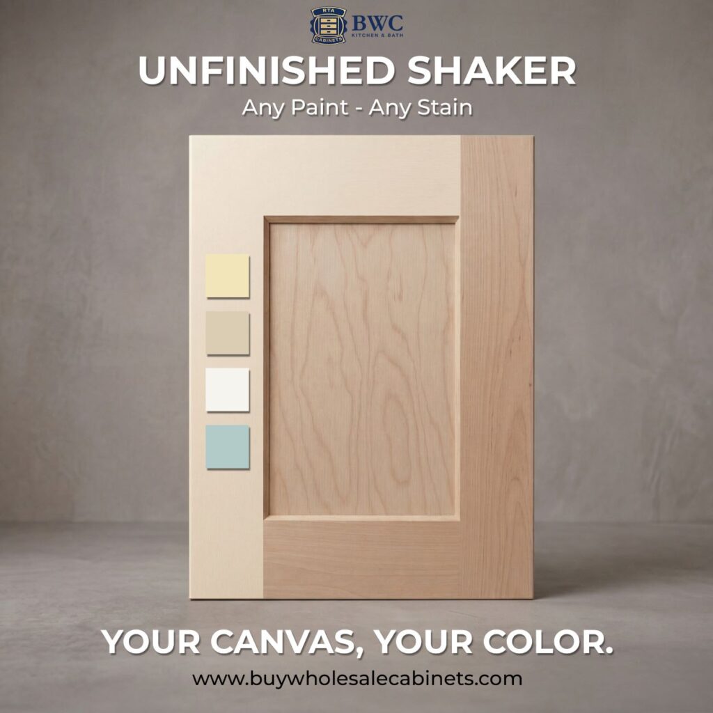 Unfinished Shaker