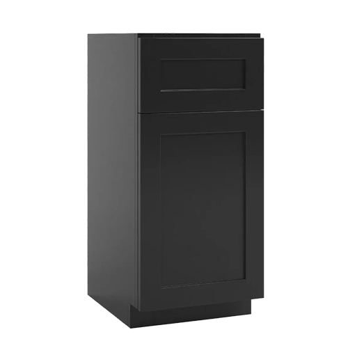 Black Shaker Cabinet