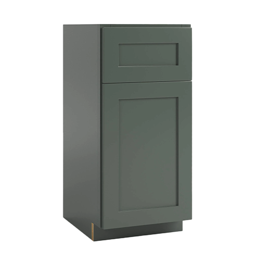Green Shaker Cabinet