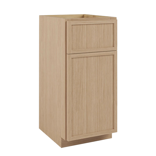 Slim Oak Cabinet