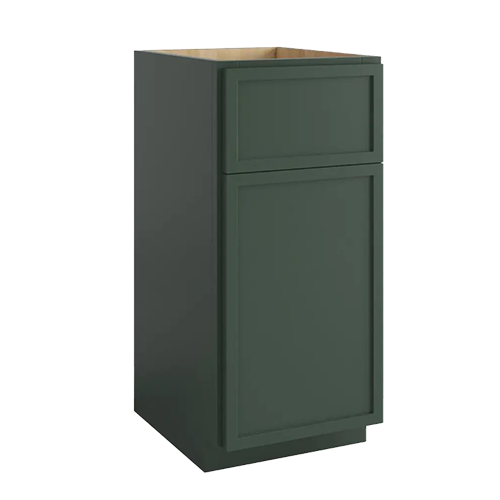 Slim Shaker Green Cabinet